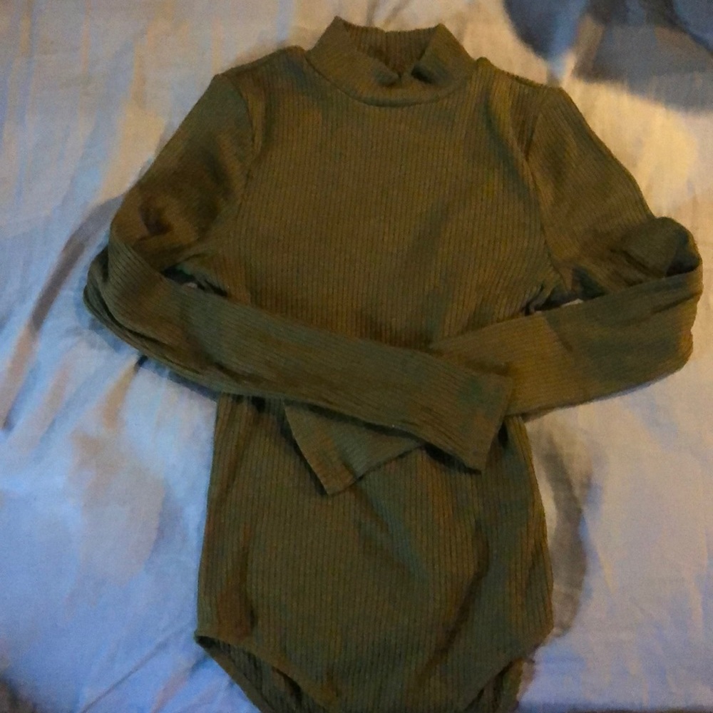 Green bodysuit